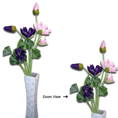 "Artificial Flowers -550 -code001 - Click here to View more details about this Product